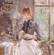 At the restaurant, Berthe Morisot